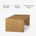 Table basse rectangulaire 47x24