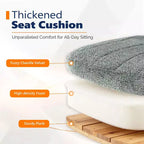 Fauteuil pivotant en chenille avec accoudoirs relevables réglables pour la méditation en tailleur