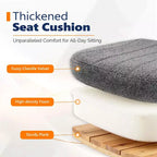 Fauteuil pivotant en chenille avec accoudoirs relevables réglables pour la méditation en tailleur