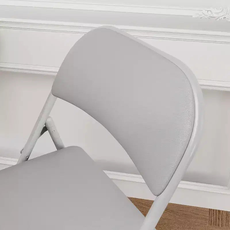 Chaises pliantes avec coussins rembourrés supportant jusqu'à 158 kg pour salle à manger, bureau à domicile, événements intérieurs et extérieurs