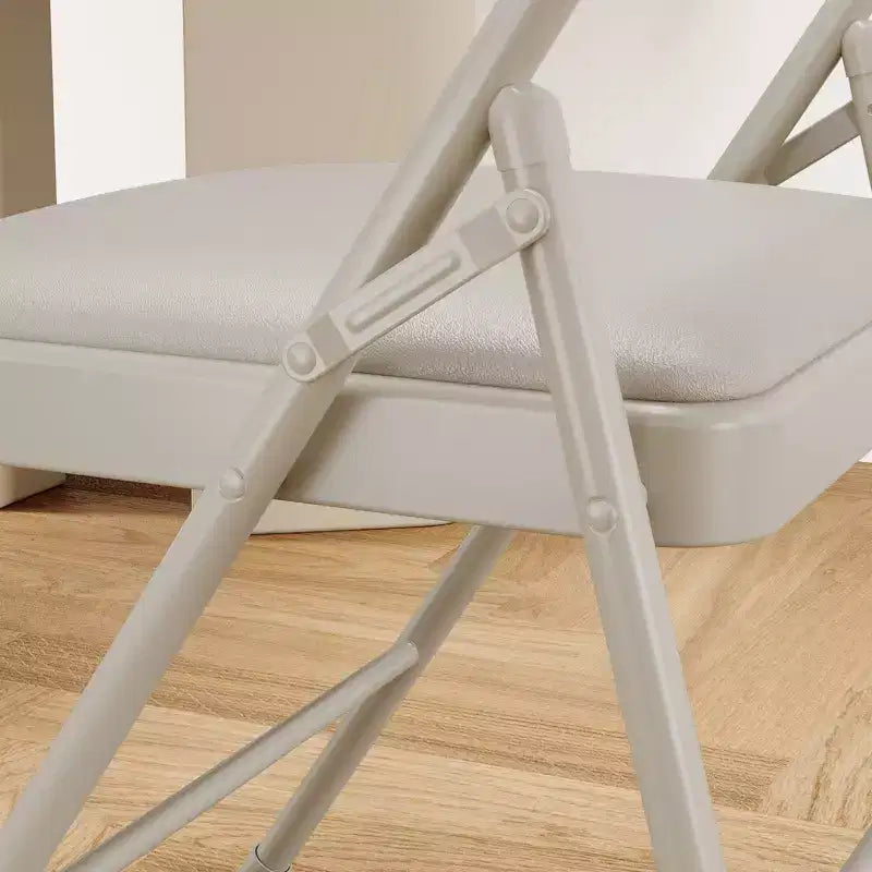 Chaises pliantes avec coussins rembourrés supportant jusqu'à 158 kg pour salle à manger, bureau à domicile, événements intérieurs et extérieurs
