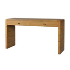 Console de style campagnard de 55 pouces avec coins arrondis sécurisés