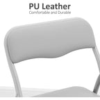 Table et Chaise Pliantes pour Enfants, Une Table et Deux Chaises, avec Coussins en PU, Facile à Placer, Convient aux Enfants pour Manger, Lire et Jouer