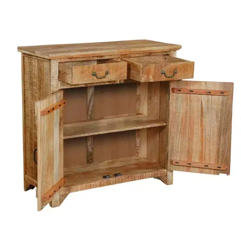 Meuble Artisanal en Bois de Mangue de Style Ferme de 39 Pouces