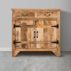 Meuble Artisanal en Bois de Mangue de Style Ferme de 39 Pouces