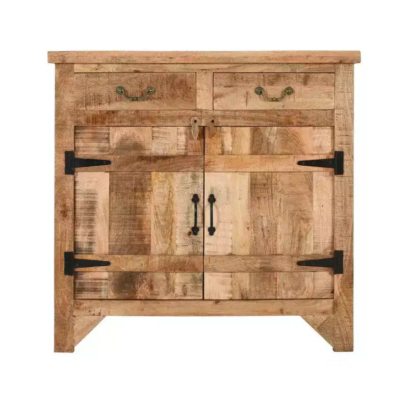 Meuble Artisanal en Bois de Mangue de Style Ferme de 39 Pouces