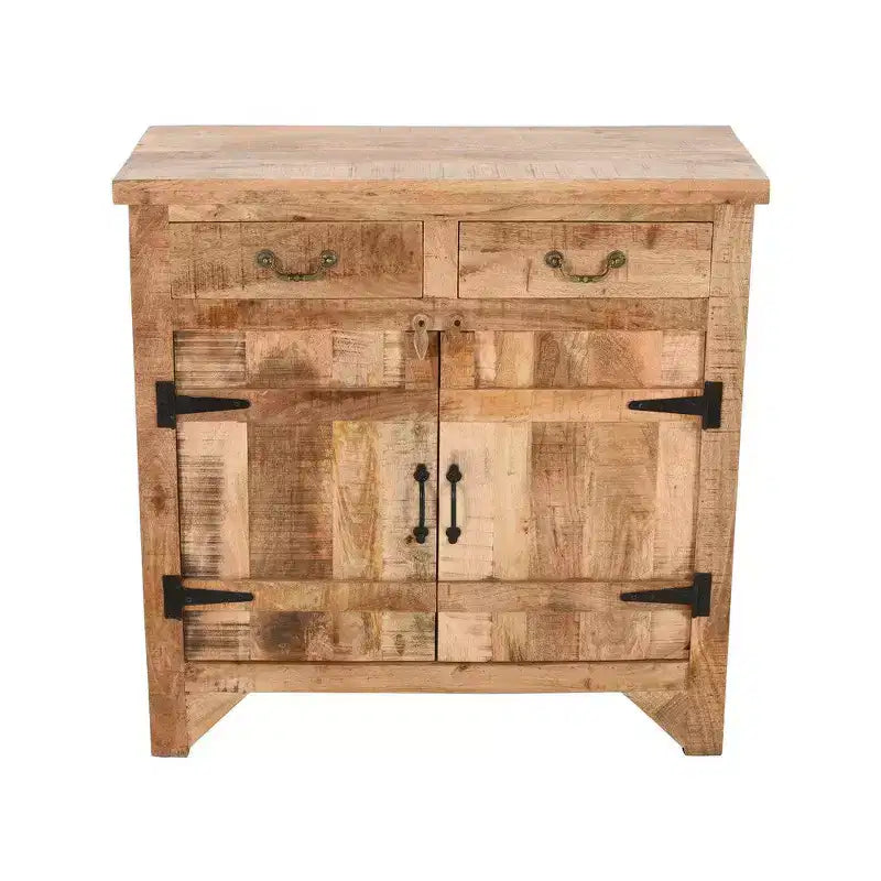 Meuble Artisanal en Bois de Mangue de Style Ferme de 39 Pouces