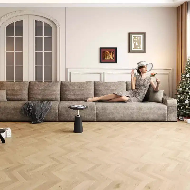 Grand canapé modulaire 135 Camel – 6 places