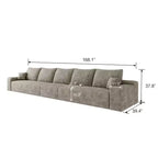 Grand canapé modulaire 135 Camel – 6 places