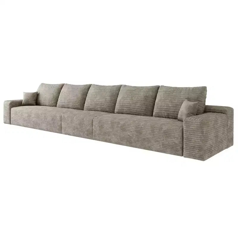 Grand canapé modulaire 135 Camel – 6 places
