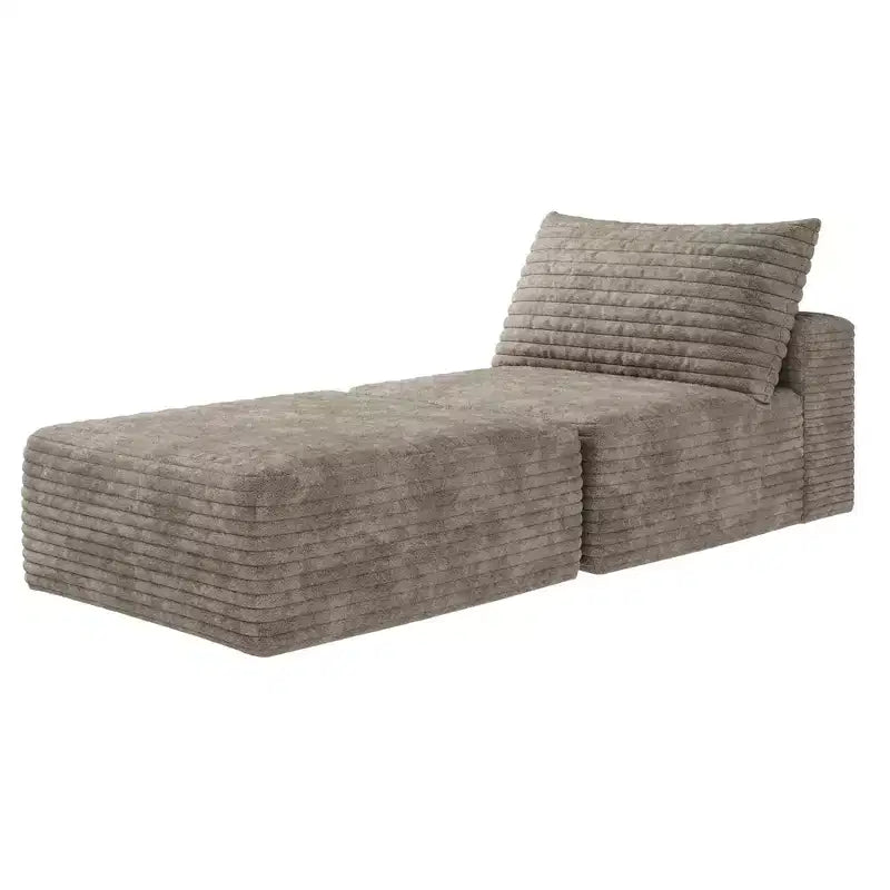 Grand canapé modulaire 135 Camel – 6 places