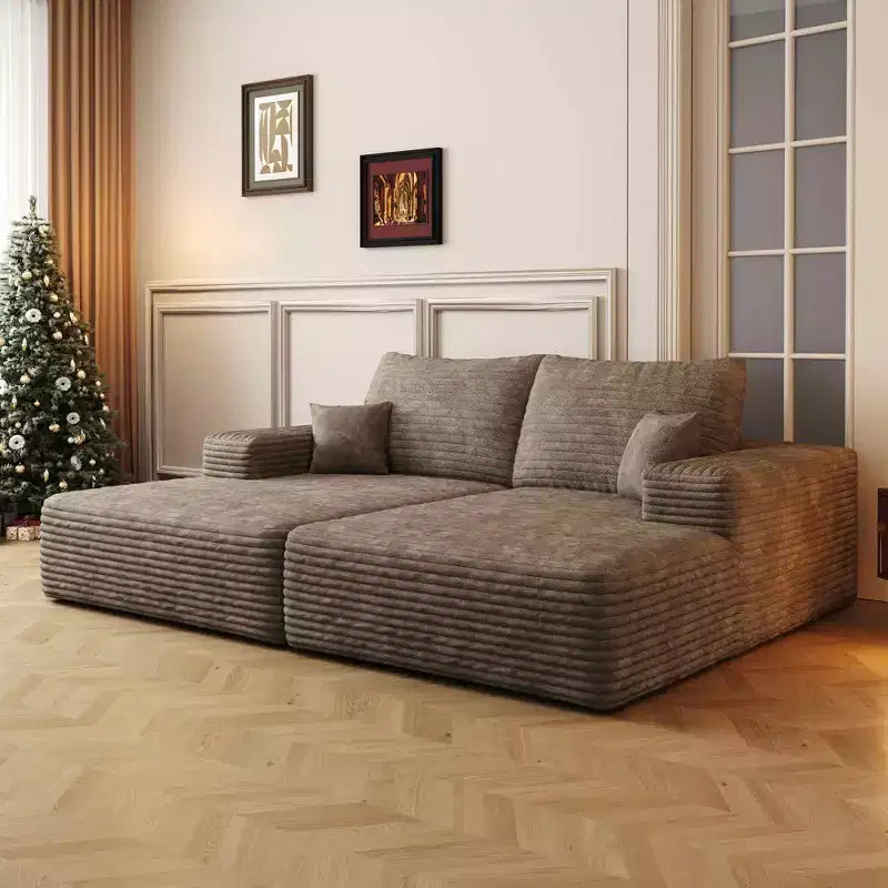 Grand canapé modulaire 135 Camel – 6 places