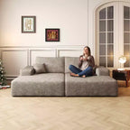 Grand canapé modulaire 135 Camel – 6 places
