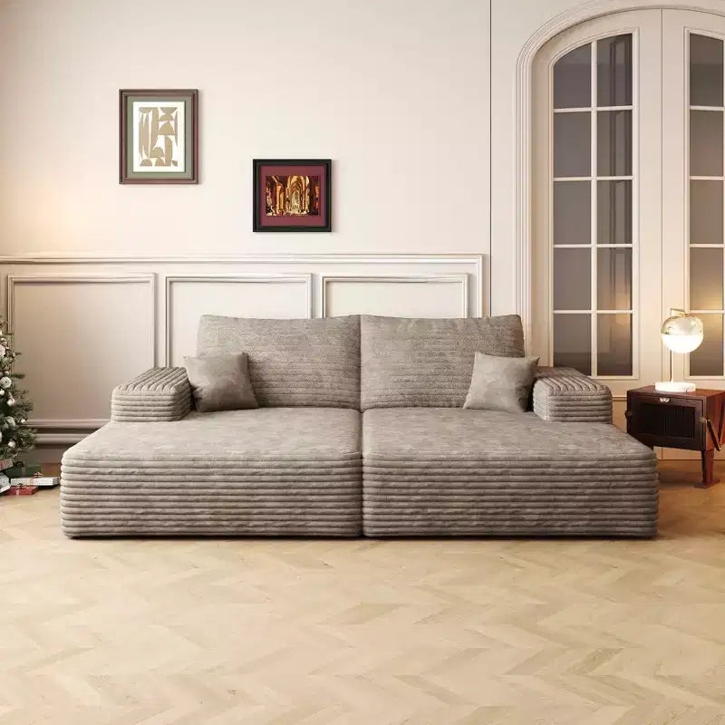 Grand canapé modulaire 135 Camel – 6 places