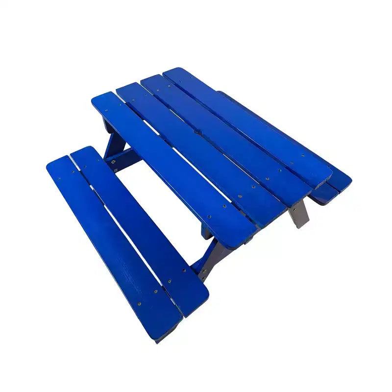 Table et chaise pour enfants, bois massif naturel