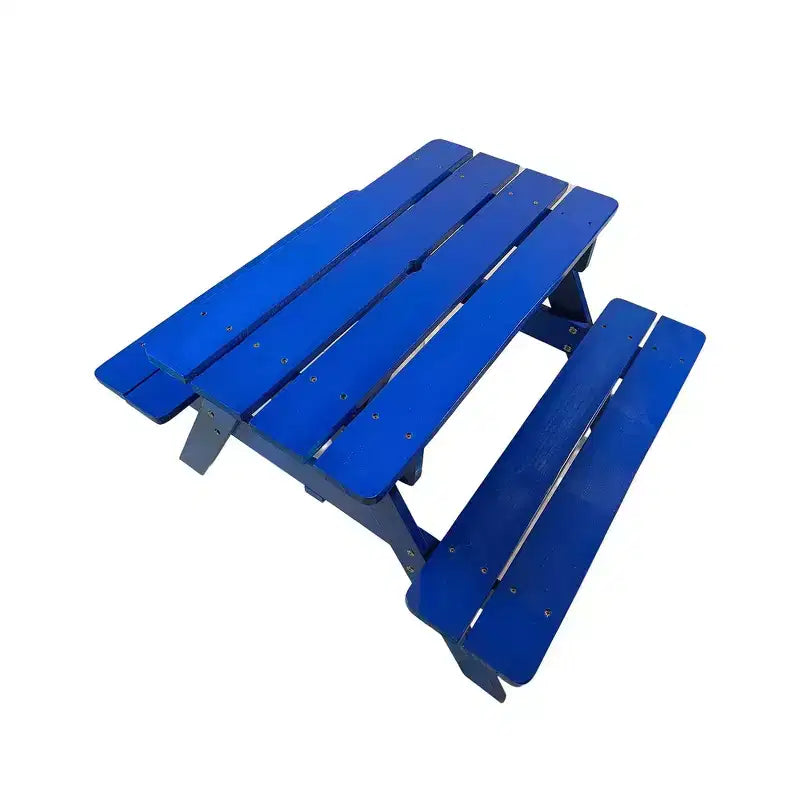 Table et chaise pour enfants, bois massif naturel