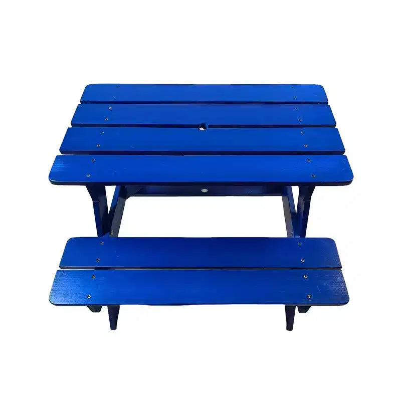 Table et chaise pour enfants, bois massif naturel