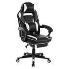 Chaise de bureau haute, chaise de direction en cuir à dossier haut pour gamer