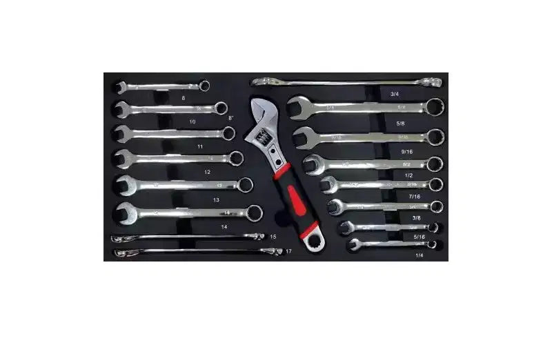 Servante d'atelier robuste en acier avec 3 tiroirs à roulement à billes et compartiment supérieur – Verrouillable pour garages, ateliers et entrepôts, noire