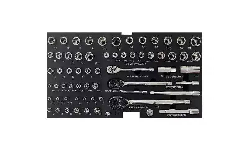 Servante d'atelier robuste en acier avec 3 tiroirs à roulement à billes et compartiment supérieur – Verrouillable pour garages, ateliers et entrepôts, noire