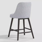 27 Tabouret de bar hauteur comptoir avec repose-pieds Géométrique