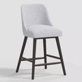 27 Geller Counter Height Barstool with Footrest Geometric - Threshold