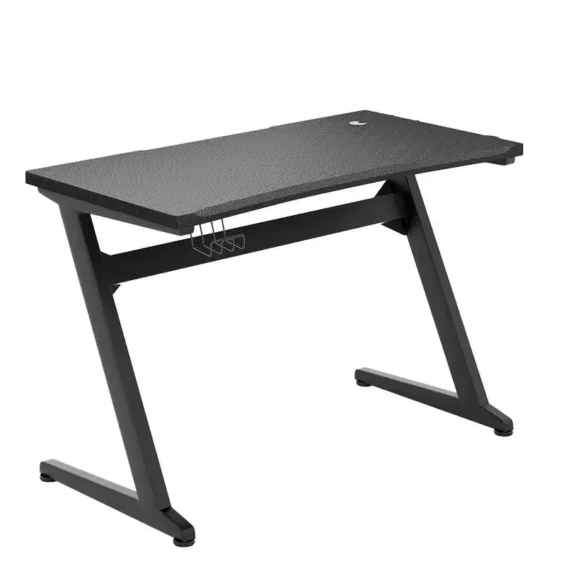 Bureau de style course en Z et chaise de jeu massante pour bureau à domicile