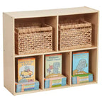 Meuble de rangement simple face 5 compartiments Streamline, 30 po, mobilier pour enfants