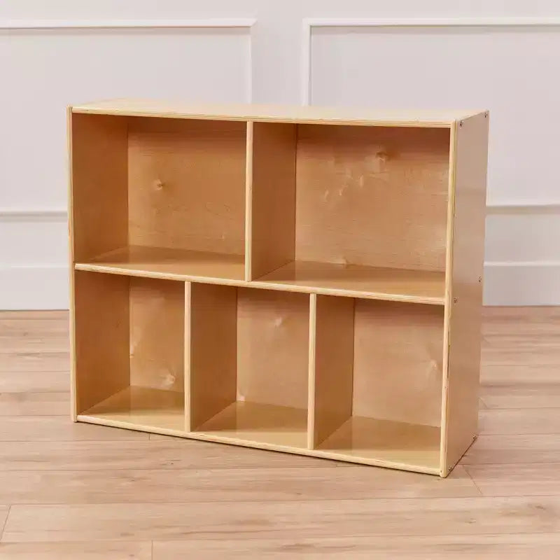Meuble de rangement simple face 5 compartiments Streamline, 30 po, mobilier pour enfants
