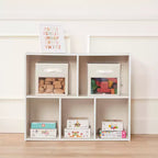 Meuble de rangement simple face 5 compartiments Streamline, 30 po, mobilier pour enfants
