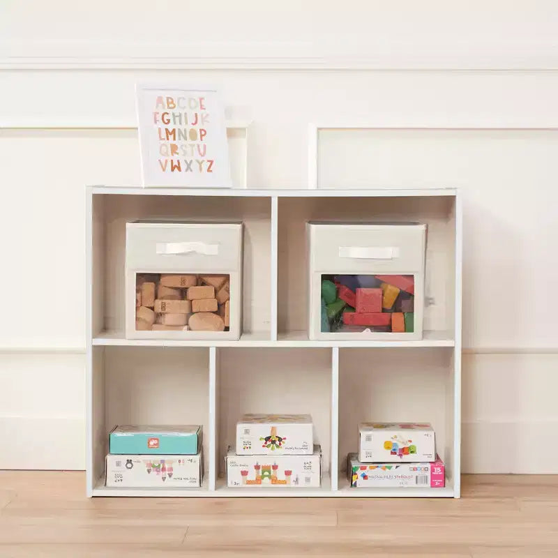 Meuble de rangement simple face 5 compartiments Streamline, 30 po, mobilier pour enfants