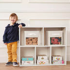 Meuble de rangement simple face 5 compartiments Streamline, 30 po, mobilier pour enfants
