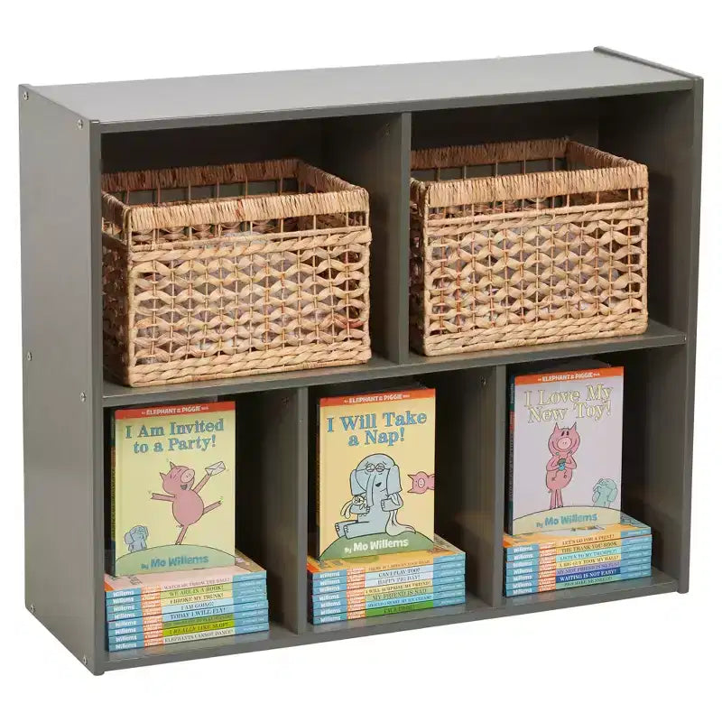 Meuble de rangement simple face 5 compartiments Streamline, 30 po, mobilier pour enfants