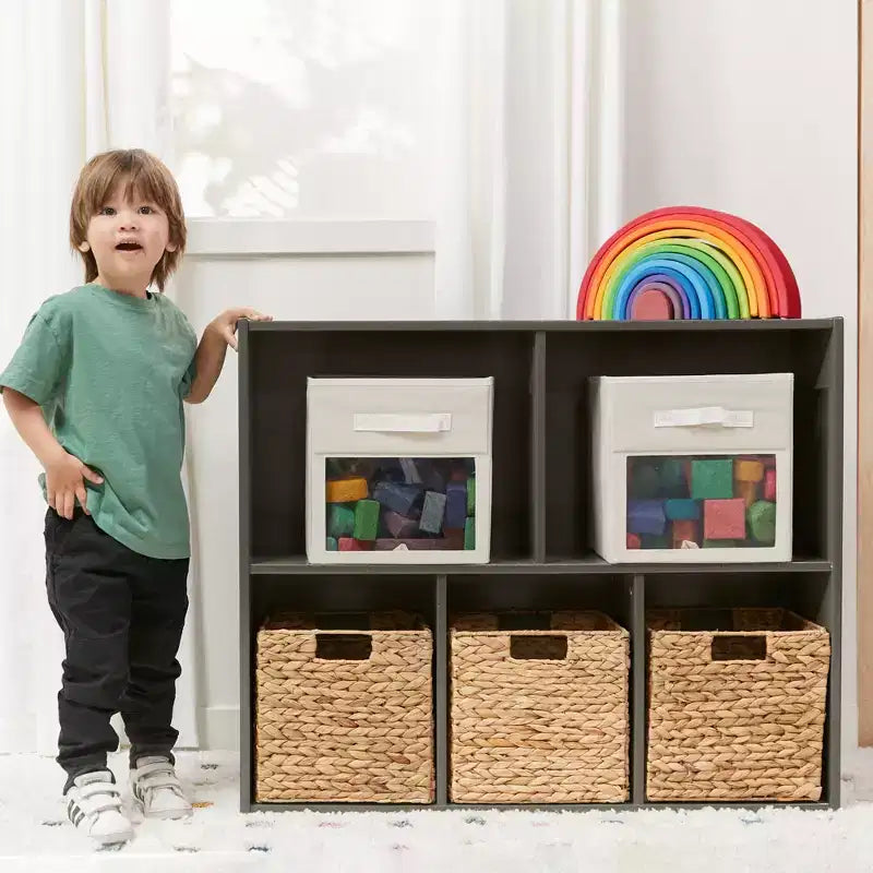Meuble de rangement simple face 5 compartiments Streamline, 30 po, mobilier pour enfants