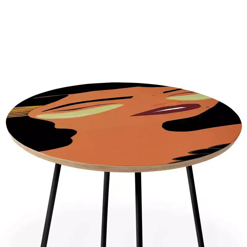 Table d'appoint ronde Mean Greens