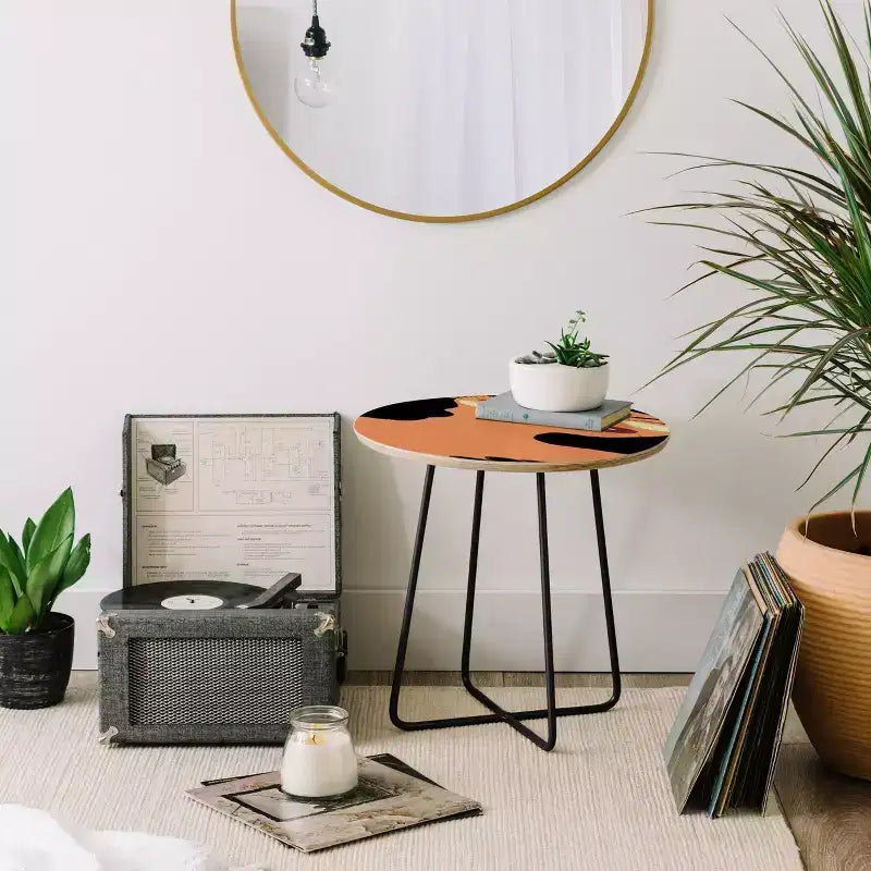 Table d'appoint ronde Mean Greens