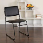 Lot de 4 chaises empilables de 227 kg de capacité