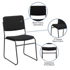 Lot de 4 chaises empilables de 227 kg de capacité